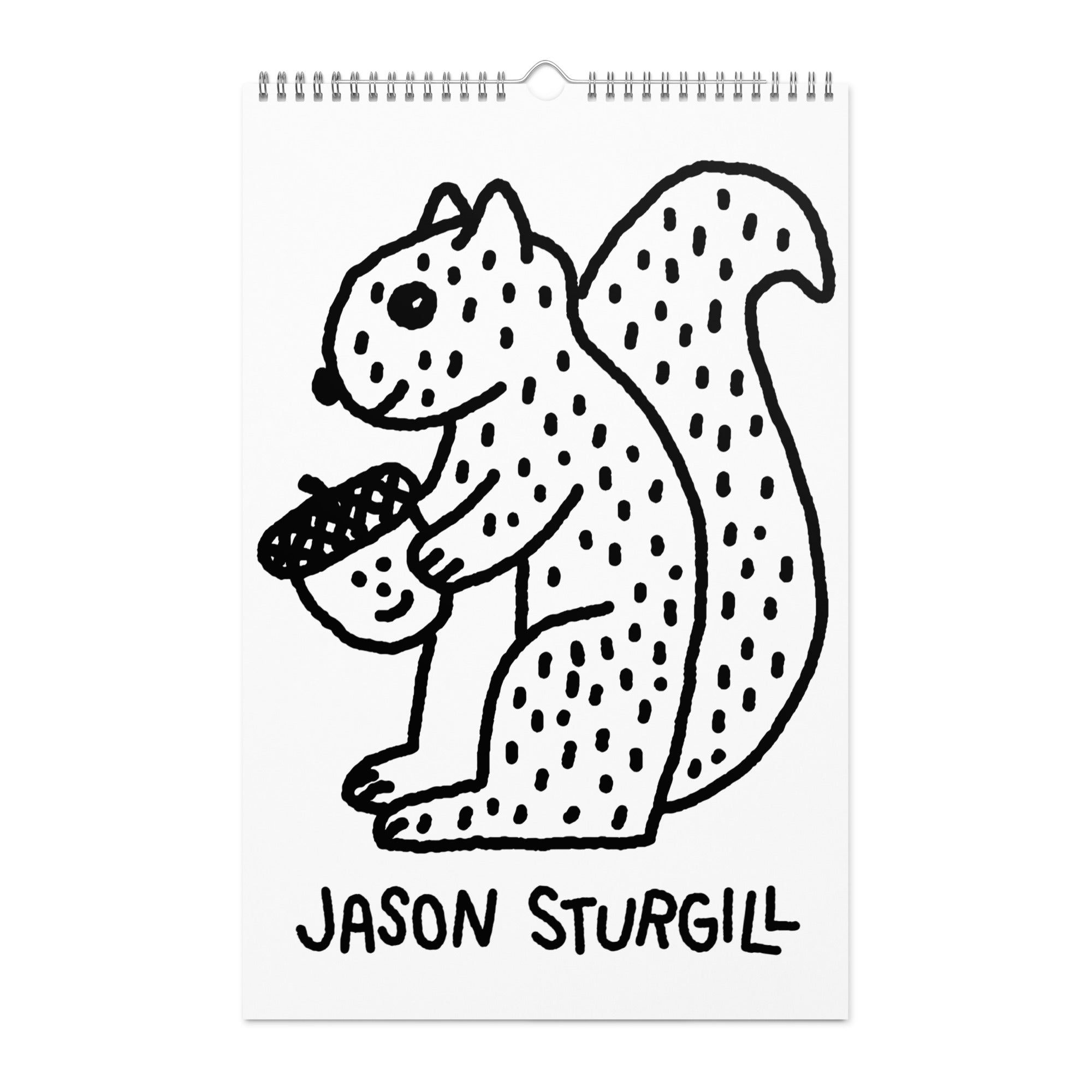 2025 Hanging Calendar by Jason Sturgill