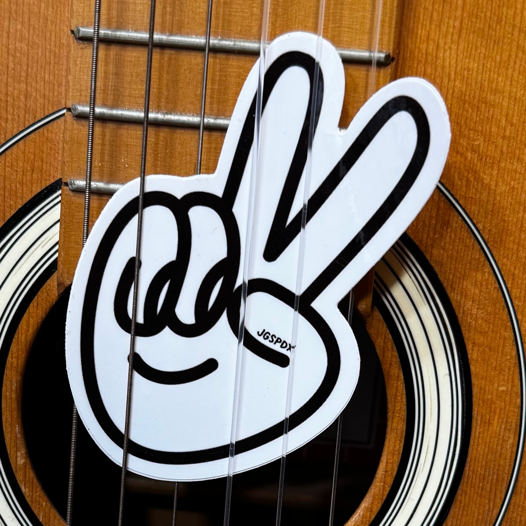 Peace Face Sticker