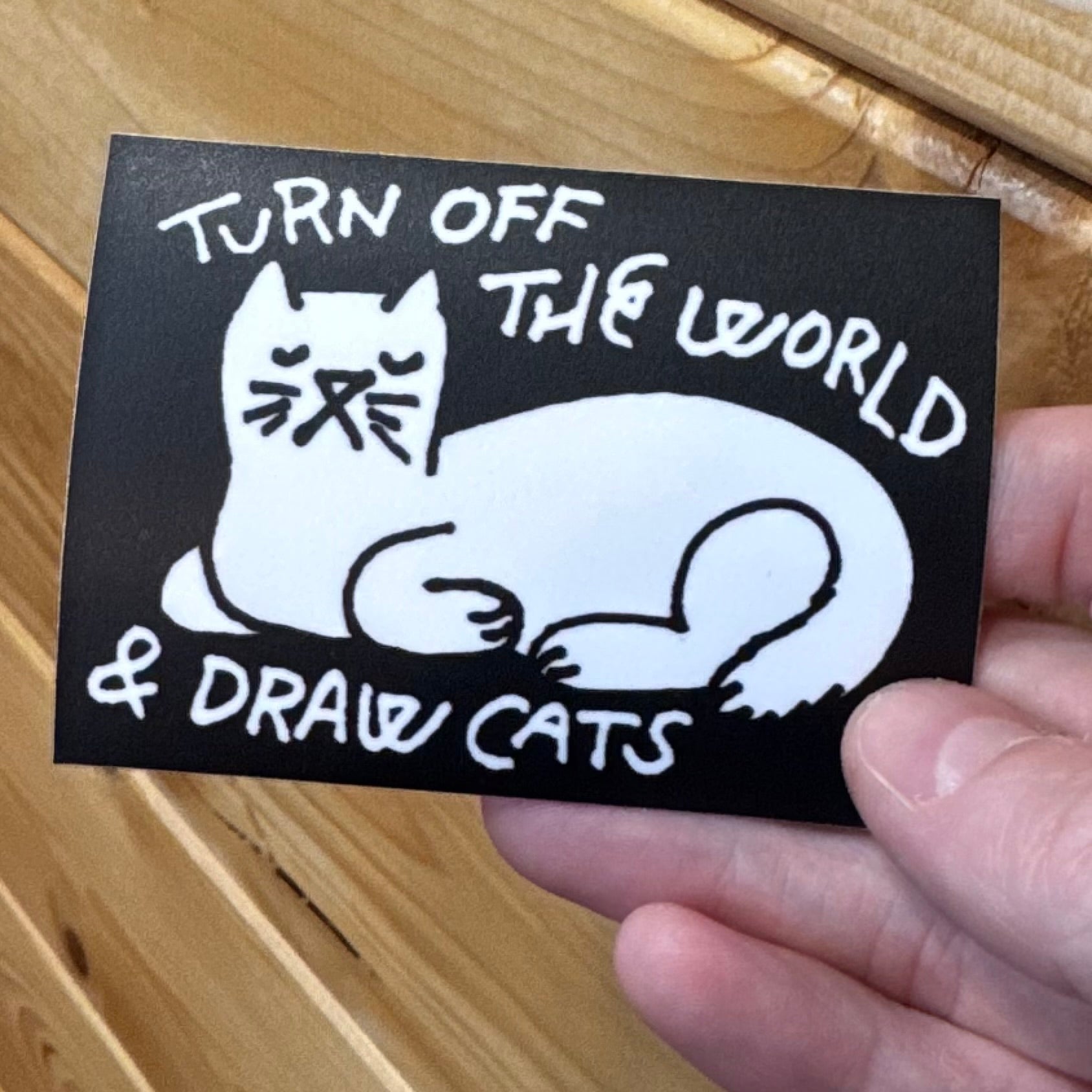 Draw Cats Sticker