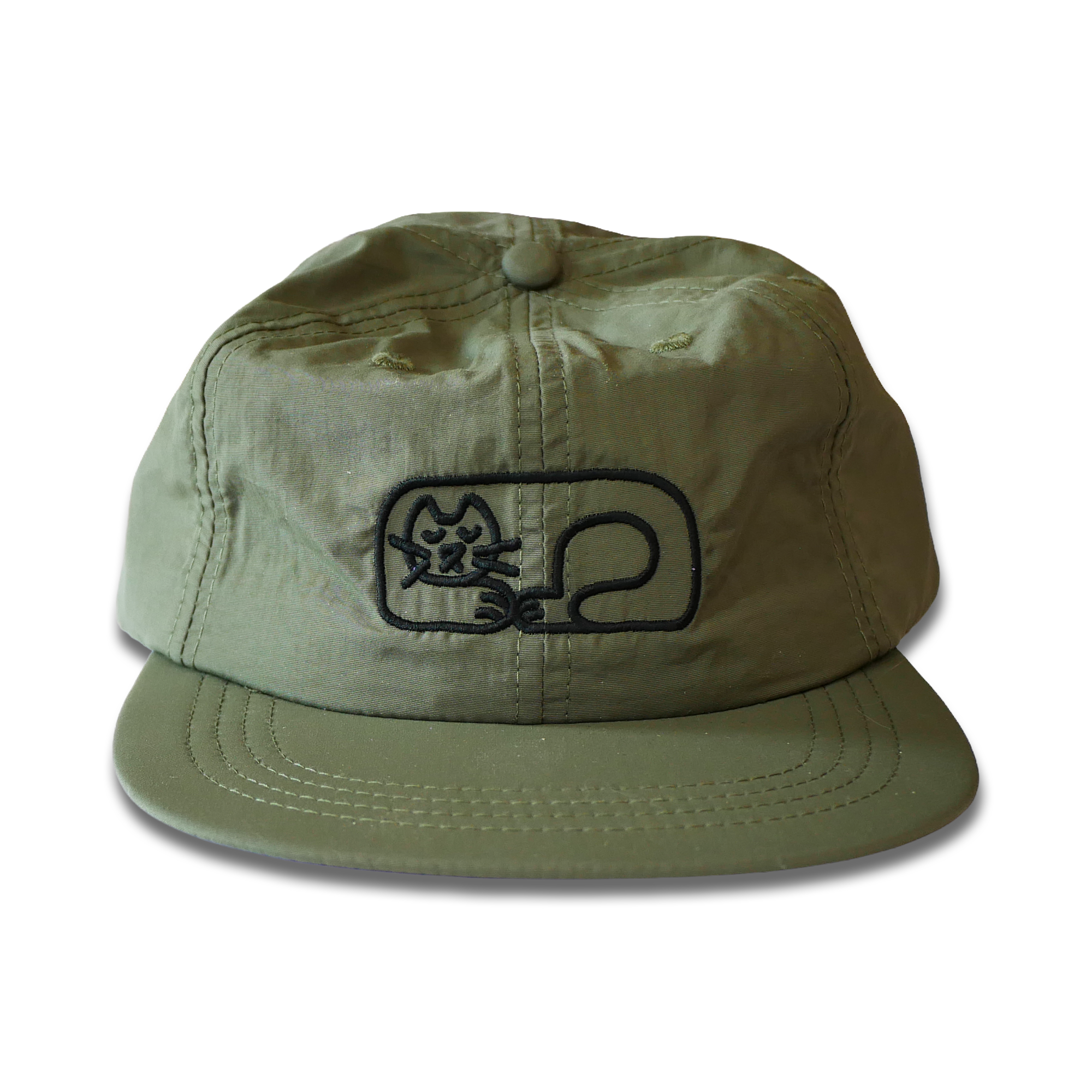 Flat Cat Nylon Hat
