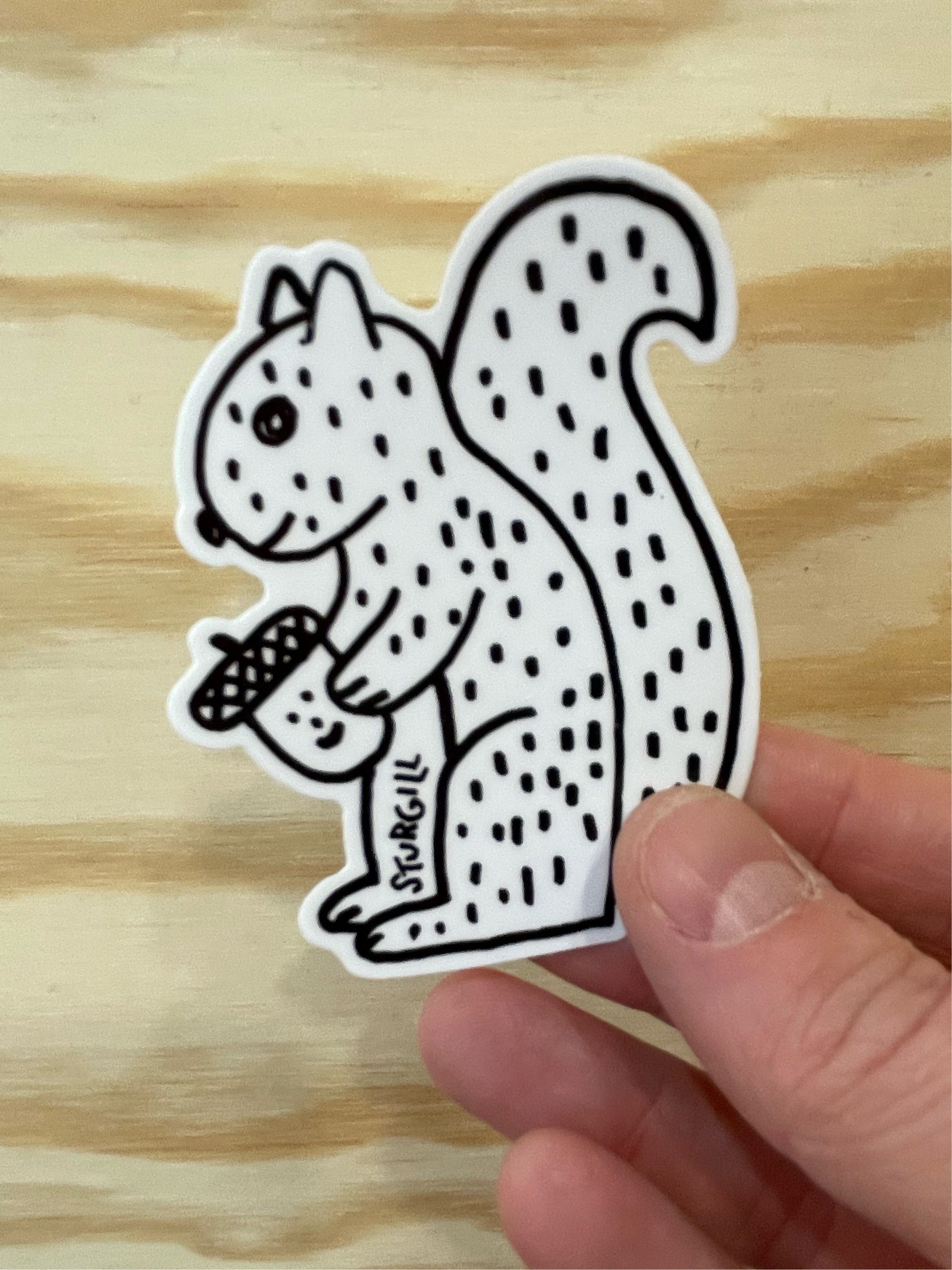 Nutty Sticker
