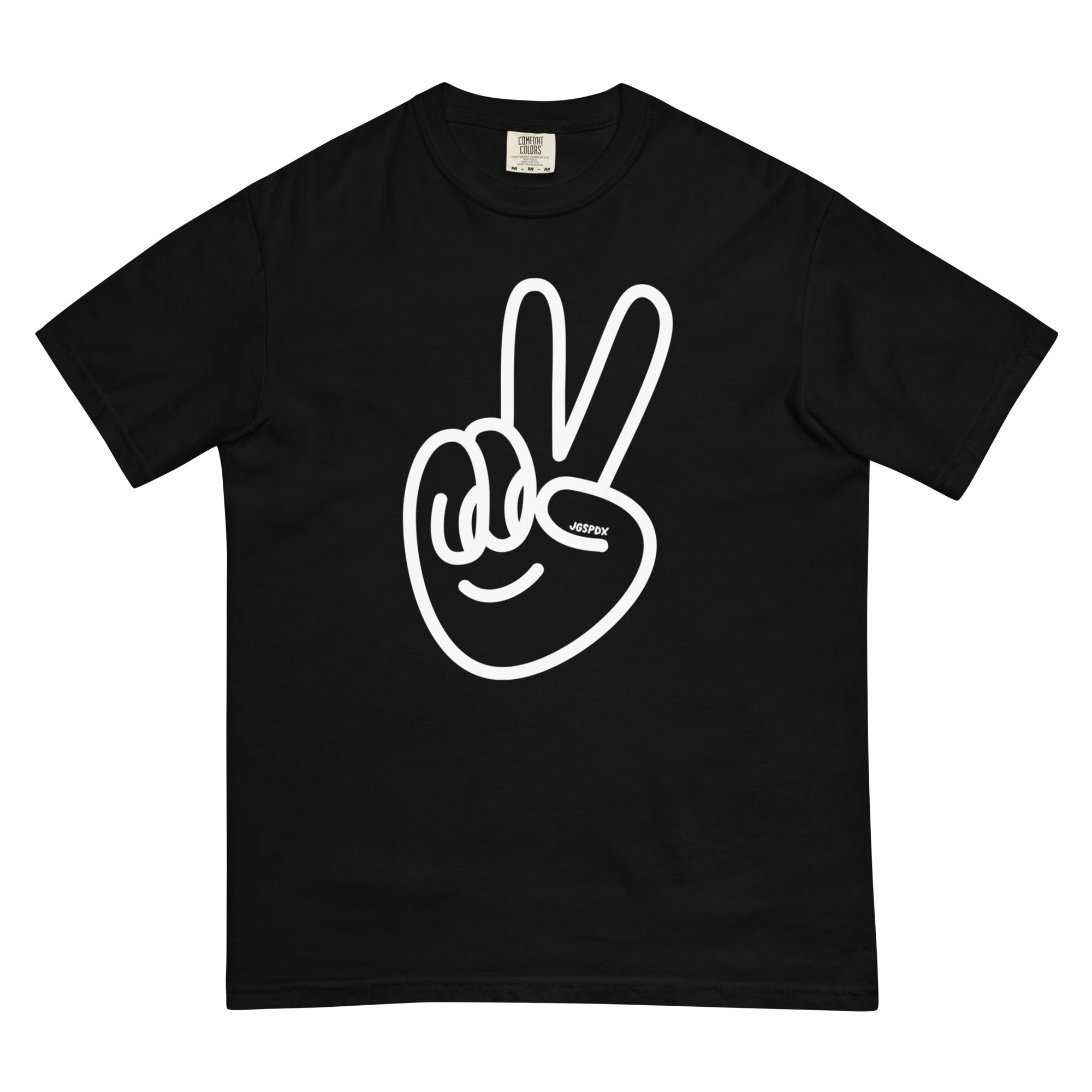 Peace Face t-shirt (black)