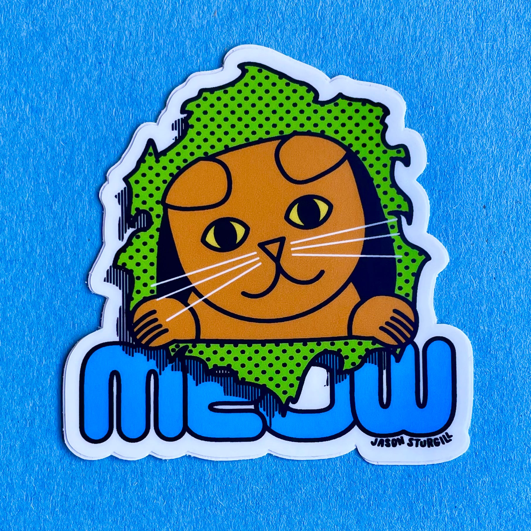 Meow Ripper Sticker